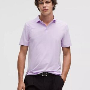 M4-03 NWT Size M Lululemon Men’s Cotton pique short sleeve Polo LFRS